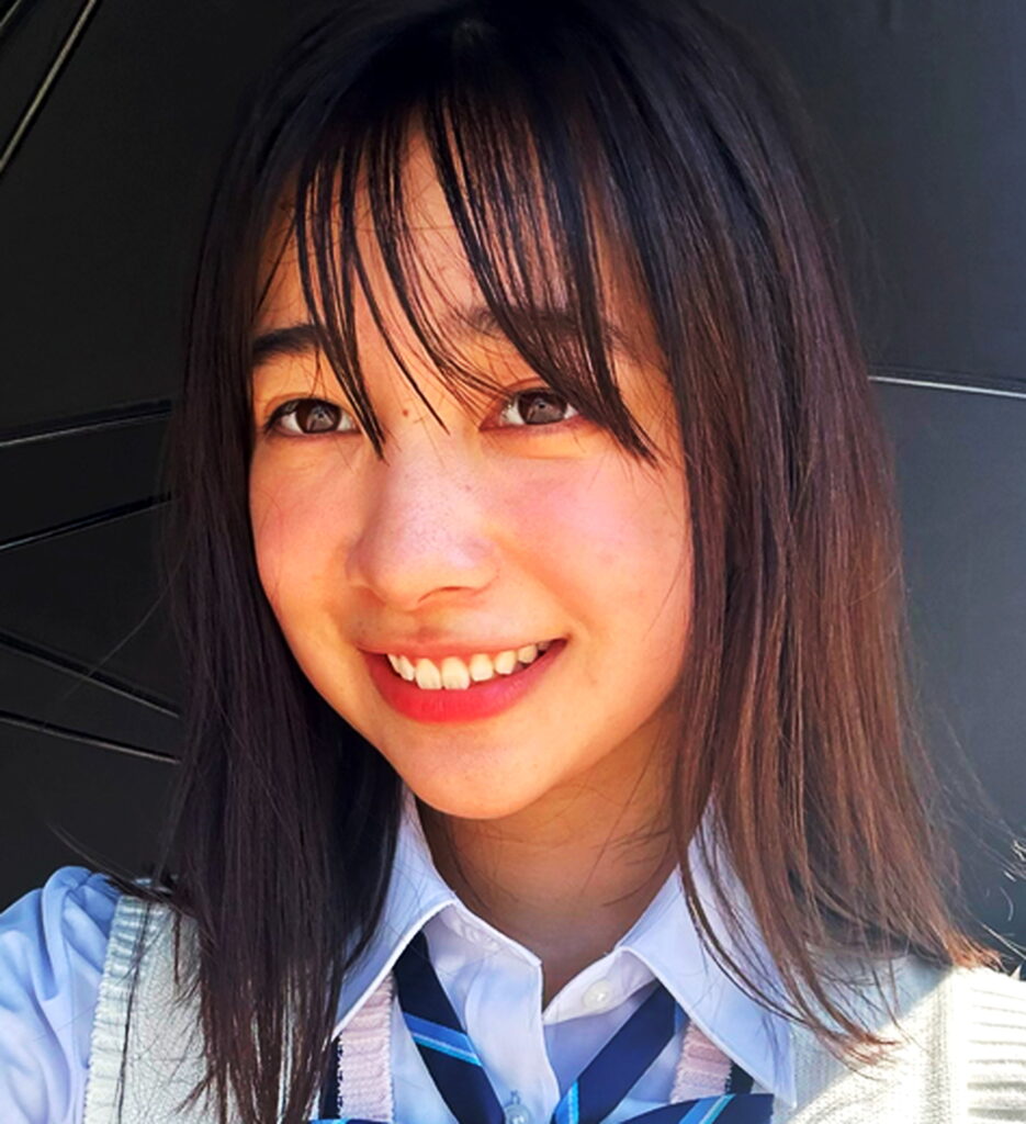 今森茉耶 出典：X